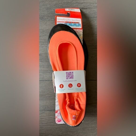Luv Footwear Women’s Dream Flats, Color Orange, New in Package, Supportive - Picture 6 of 9
